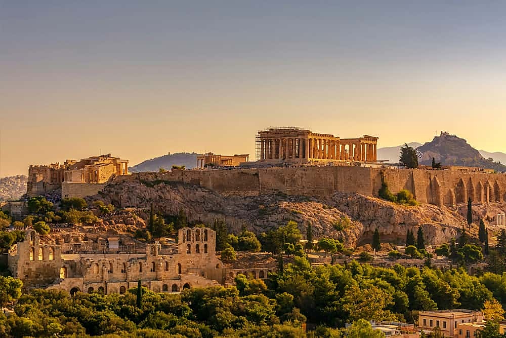 Акрополът в Атина / Ακρόπολη της Αθήνας
